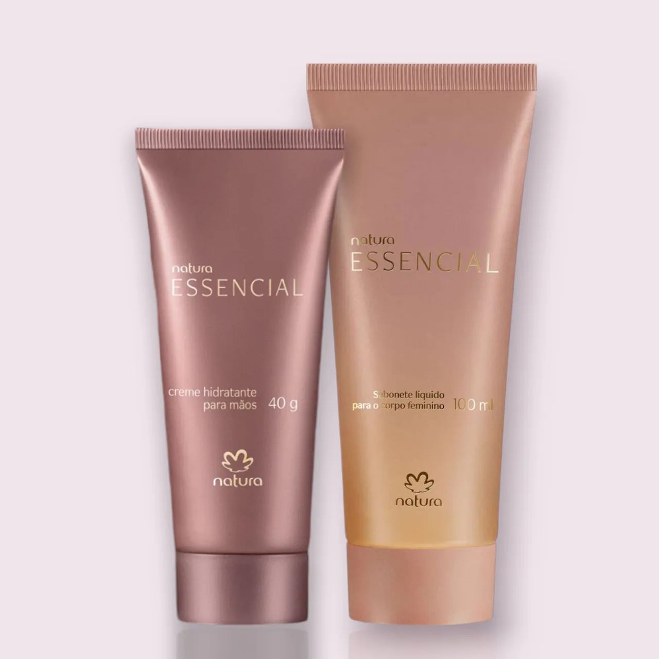 Kit Natura Essencial Feminino Sabonete líquido 100ml + hidratante para mãos 40g - Foto 3