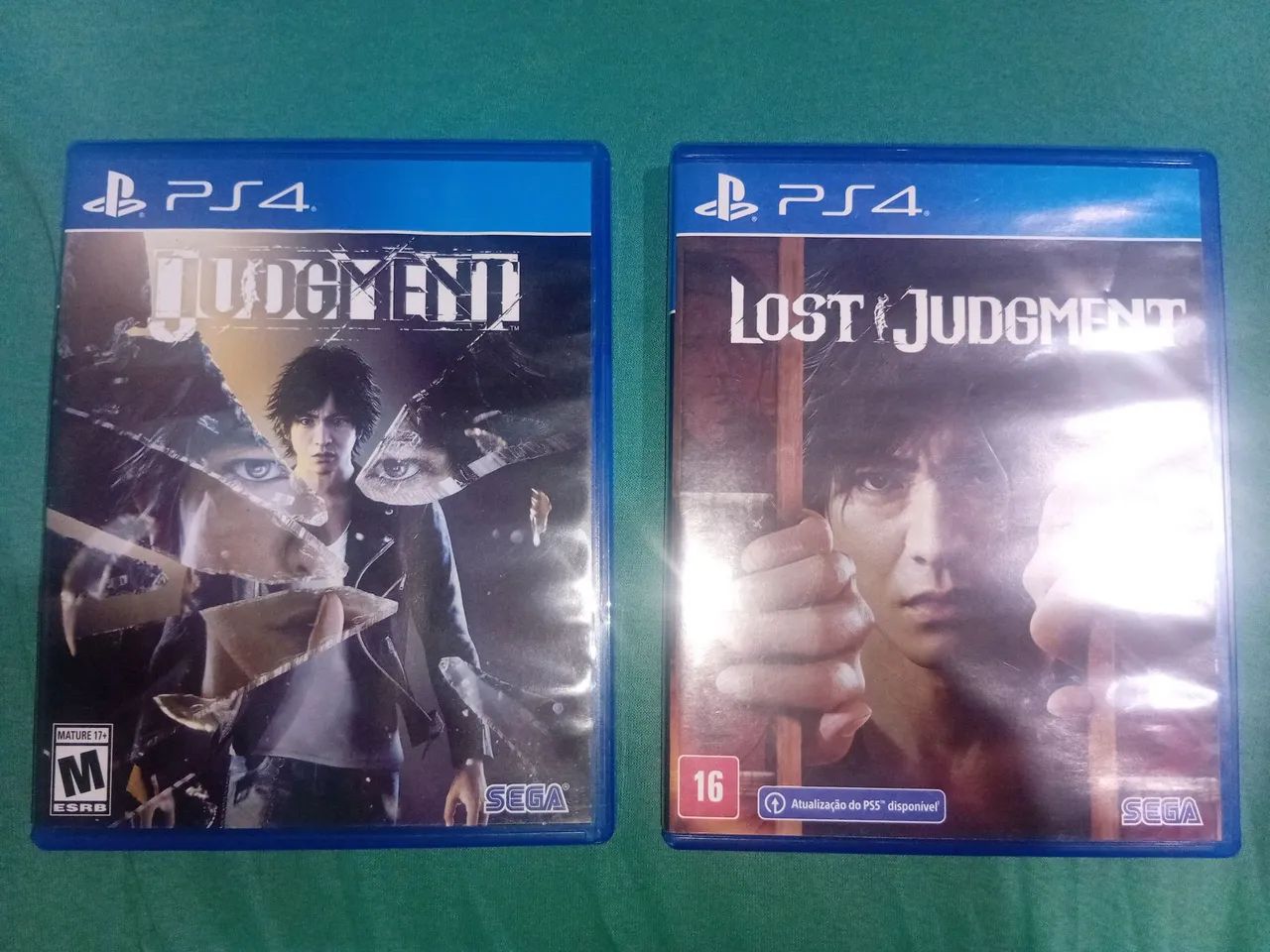 Jogo PS4 Judgment e Lost Judgment