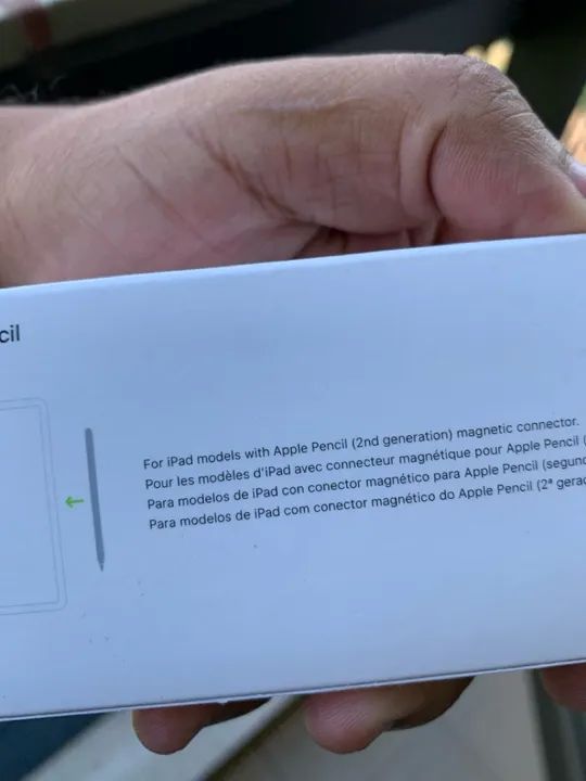 Apple Pencil segunda geração lacrado  - Foto 3