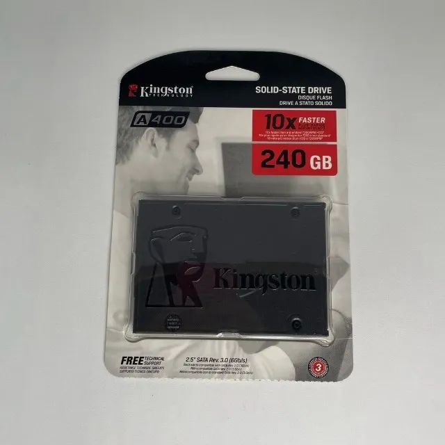 Ssd 240gb kingston original lacrado - Foto 3