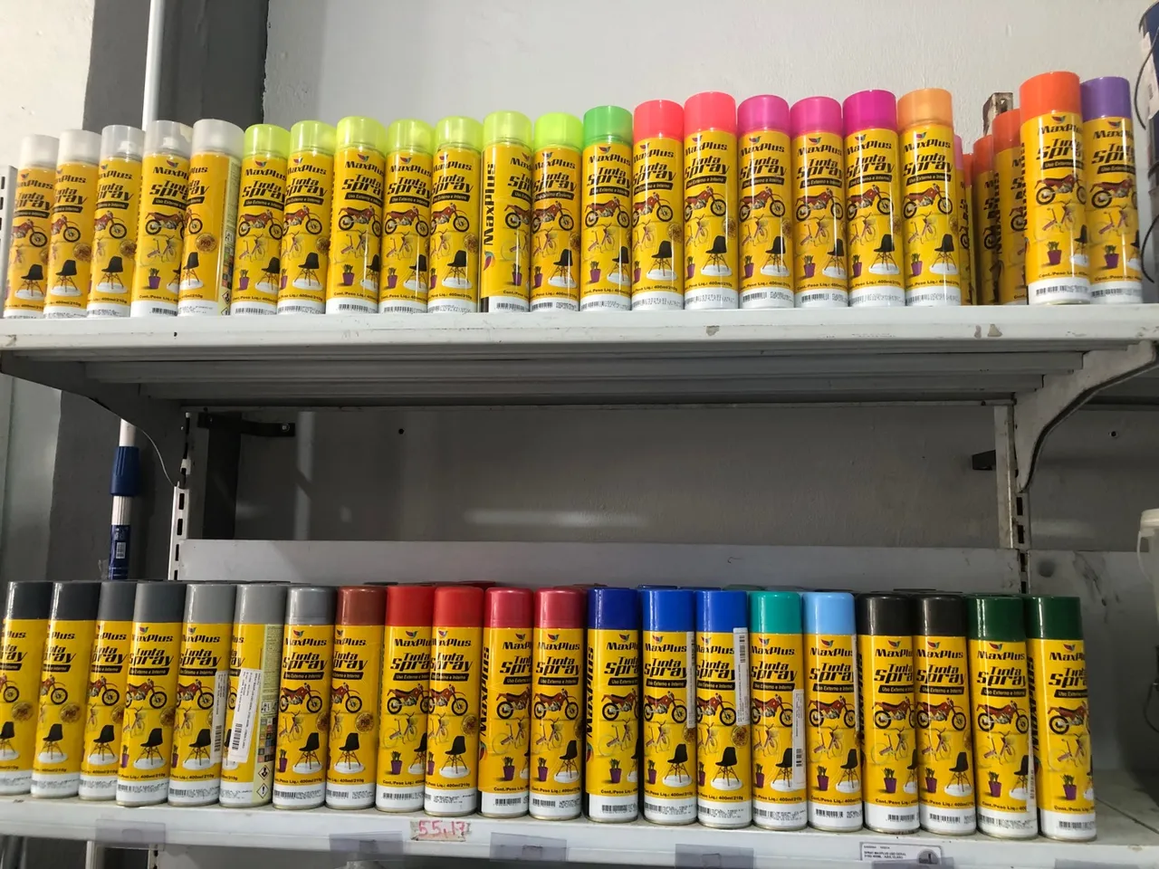Tintas Spray Max Plus - Diversas Cores