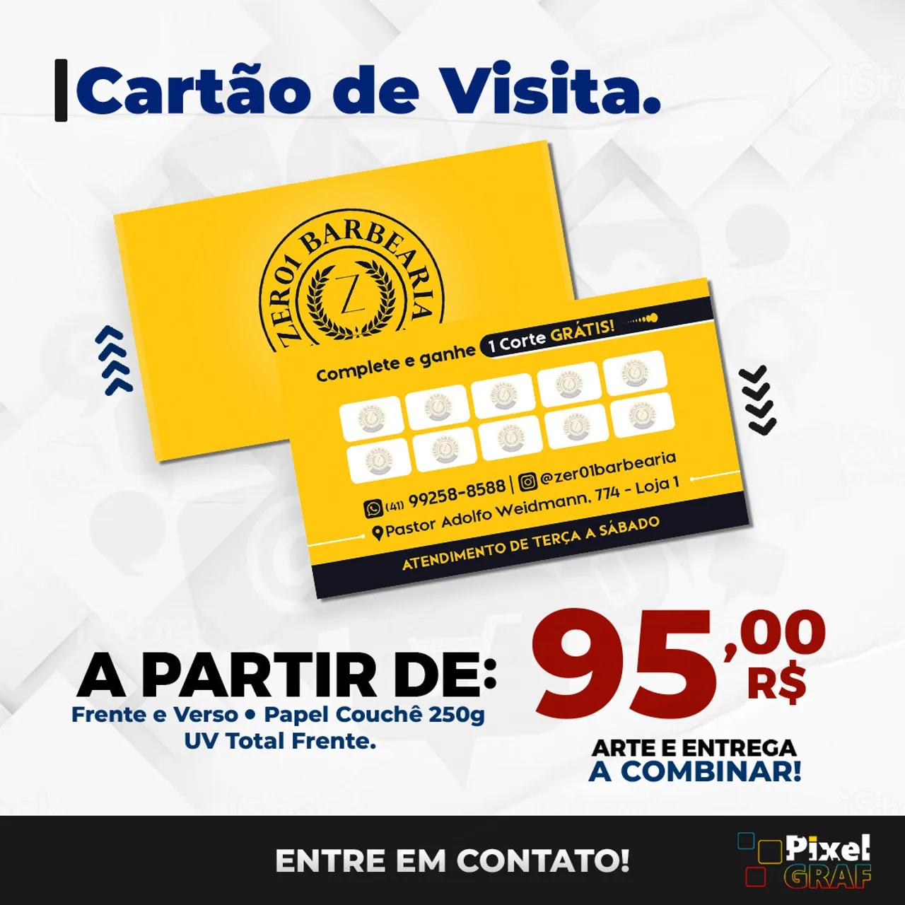 Cartão de Visita - A partir de 95,00