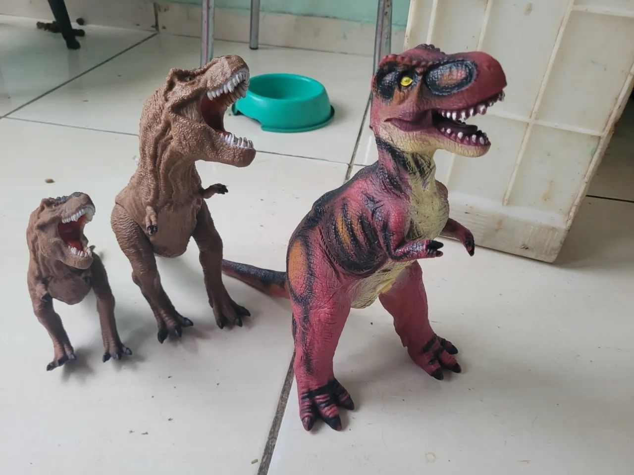 Dinossauros de Brinquedo - 3 Peças - Foto 4