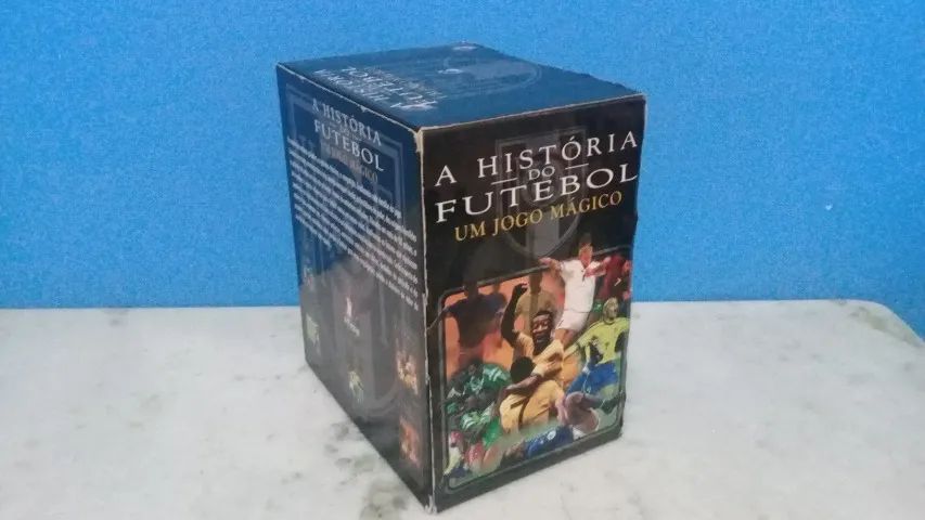 Box Vhs A História Do Futebol - Um Jogo Mágico