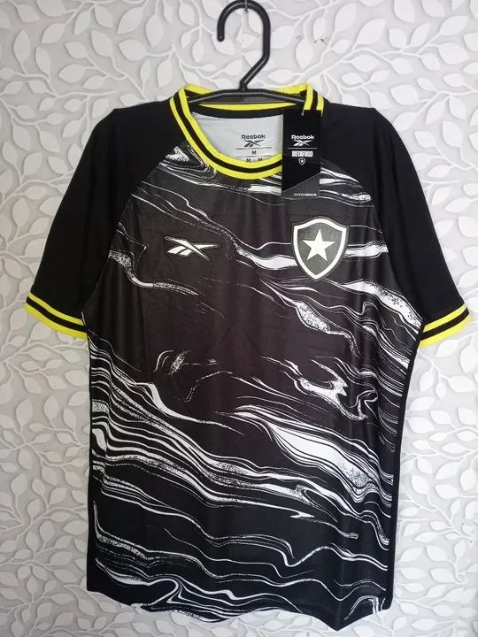 Camisa Botafogo Preta - Reebok - Tamanho M