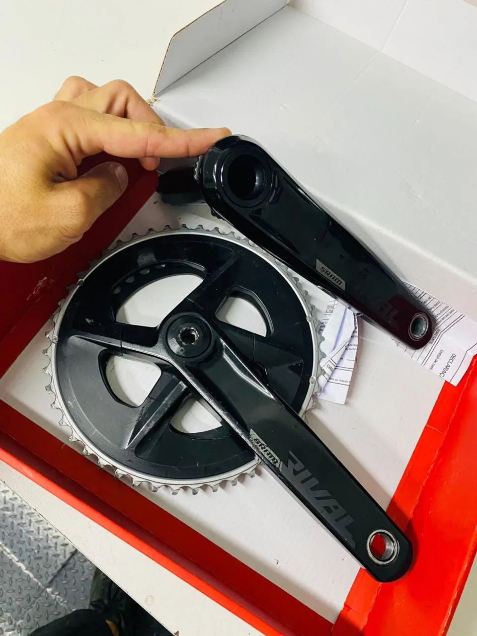 Pedivela Sram rival (usado) 172mm - Foto 2