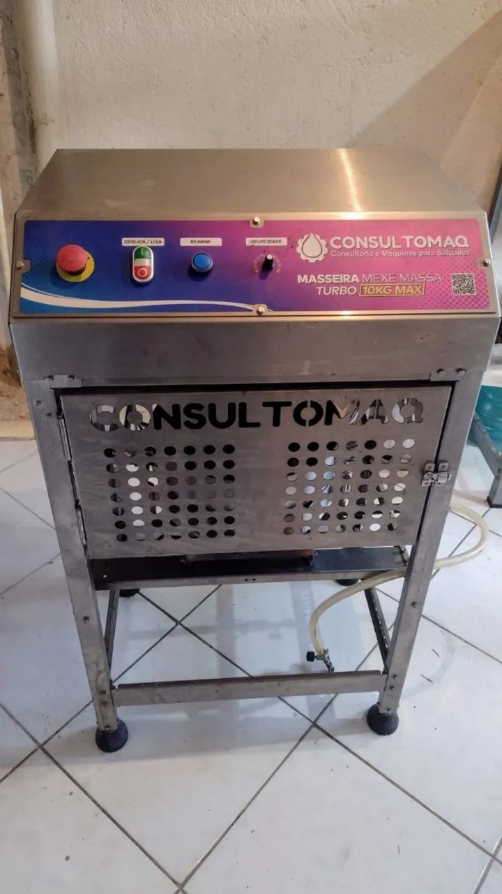 Masseira Planetária de Salgados CONSULTOMAQ MAX - 10KG - A GÁS + 220V + PANELA EXTRA - Foto 3