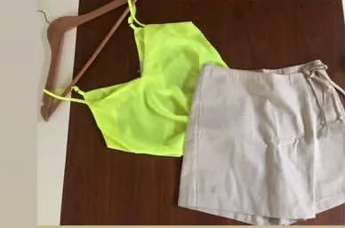 Regata amarelo neon com alça regulável  - Foto 2