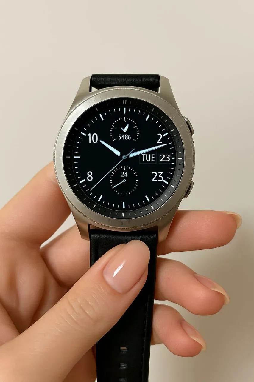 Samsung Gear S3 Classic com caixa, manual e carregador original