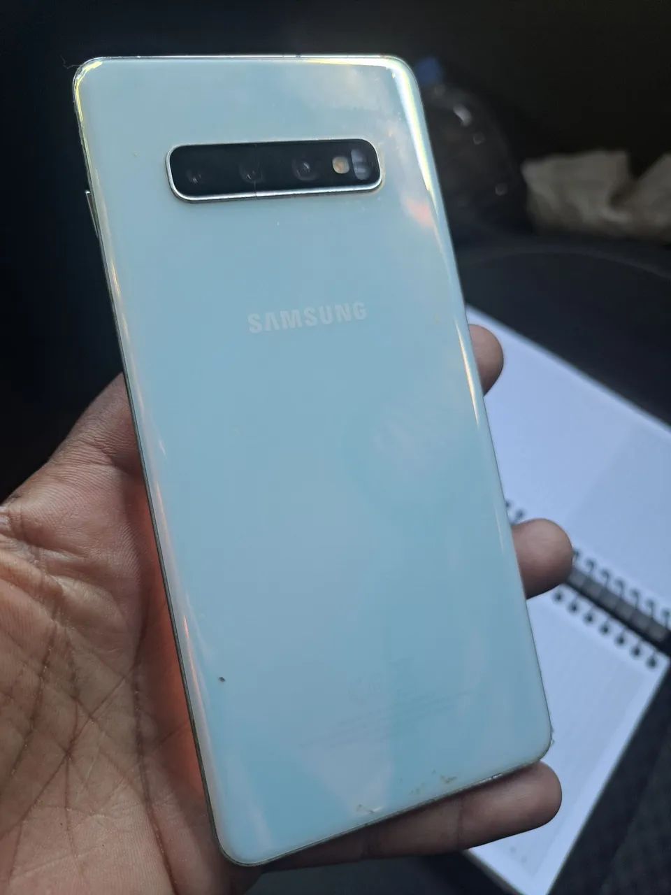 Vendo Placa Celular Samsung S10+ (Plus) 128 gb - Foto 2