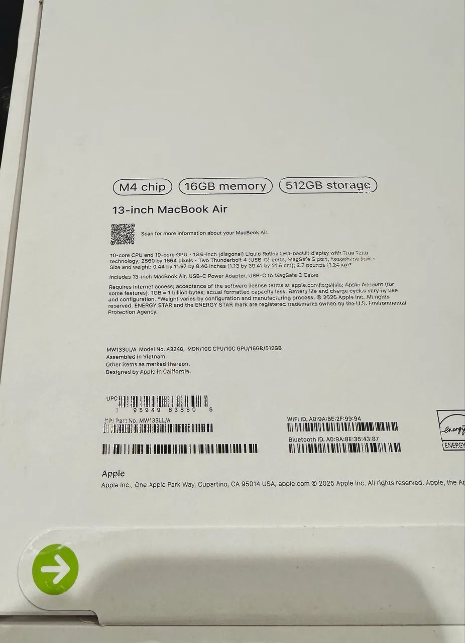 MacBook Air M5 13.6 16GB/ 512SSD - Foto 2