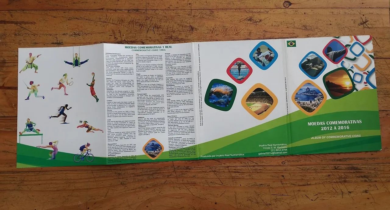 Álbum completo Olimpíadas Rio de Janeiro 2016  - Foto 3