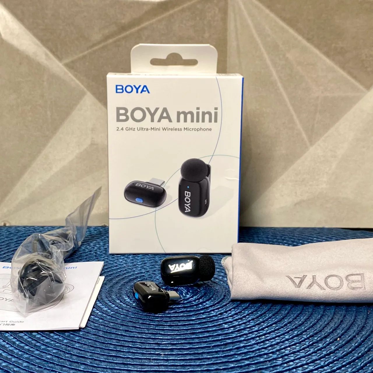 Microfone de Lapela Boya Mini USB-C - Foto 2