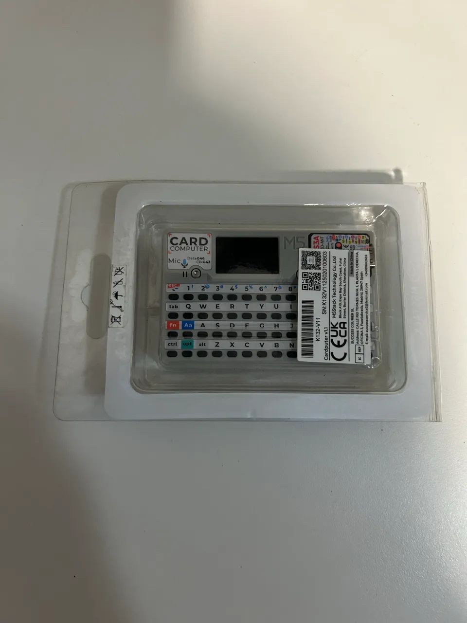 Card Computer Cartão Computador M5 Stamps3 Stack Esp32 Ofc - Foto 3