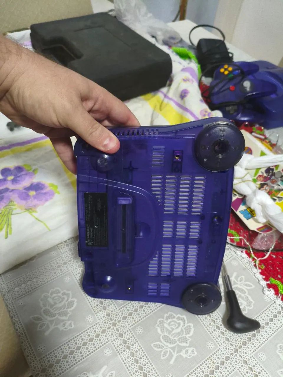 Console de Nintendo 64 uva 64318477793281125