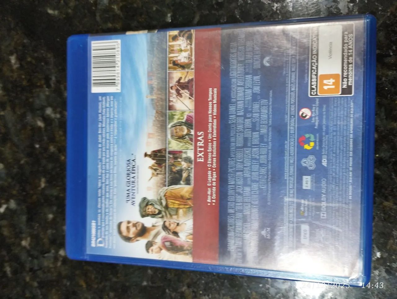 Ben-Hur Blue Ray original  - Foto 3