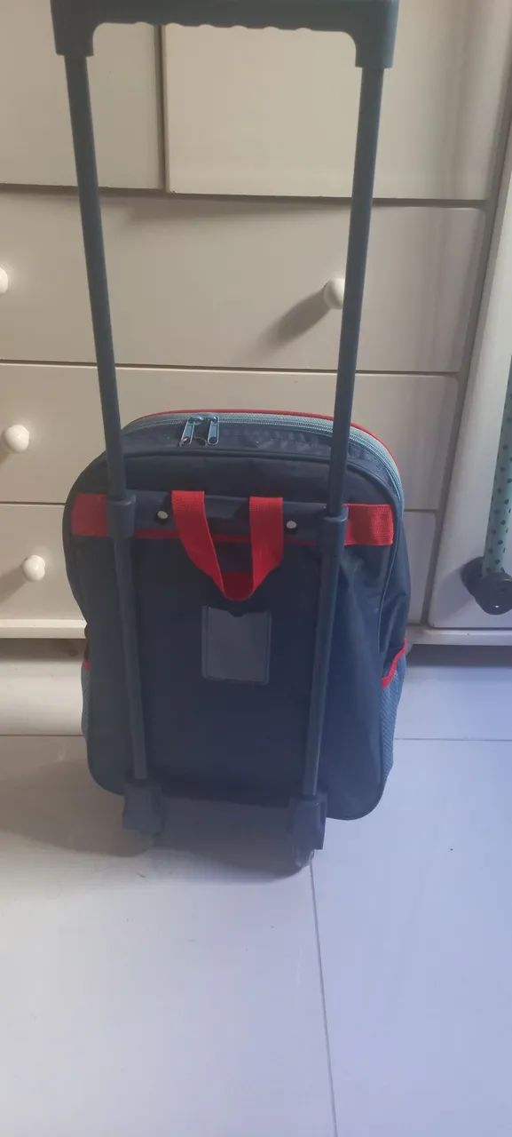 Mochila Infantil de Rodinhas Racing novo de carrinho - Foto 4
