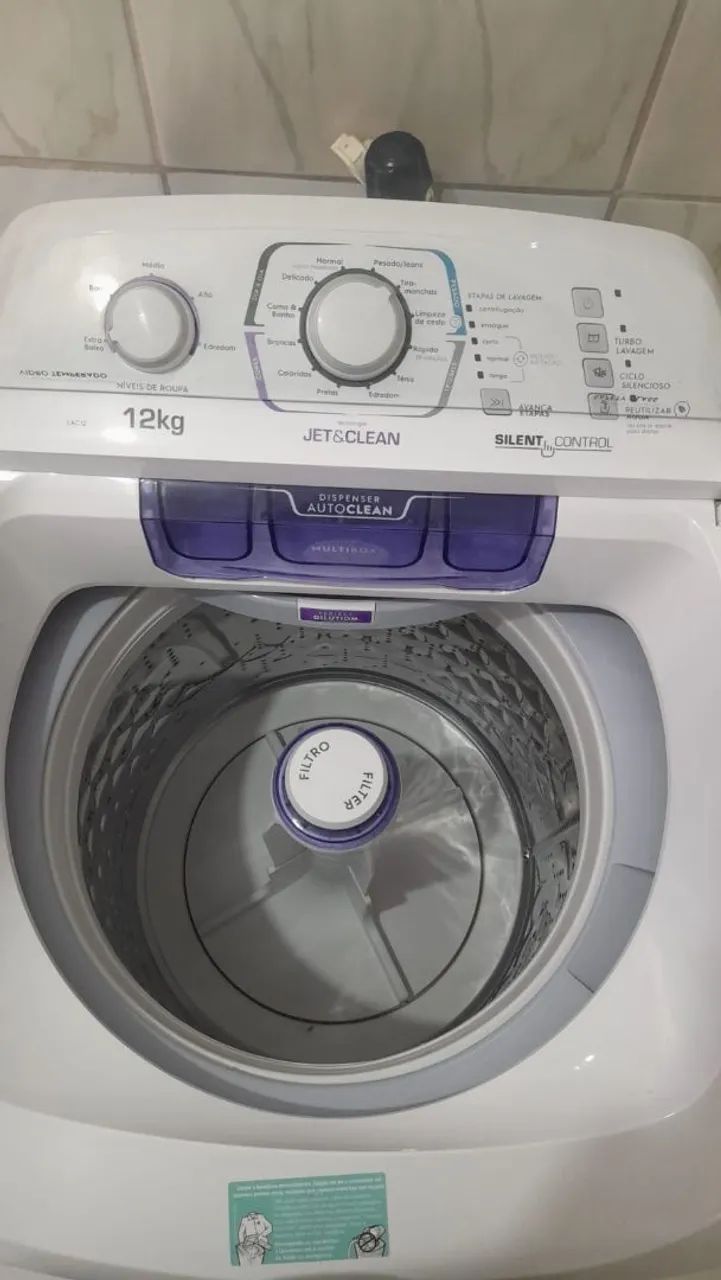 Máquina de Lavar Electrolux 12kg jet & clean - Foto 2