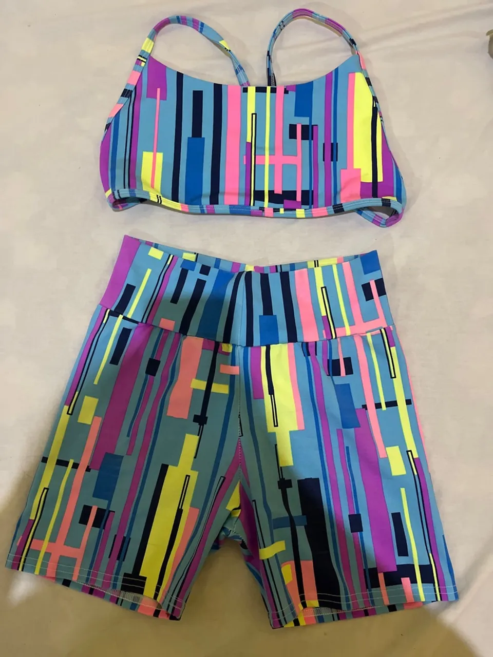 Conjunto Fitness Colorido