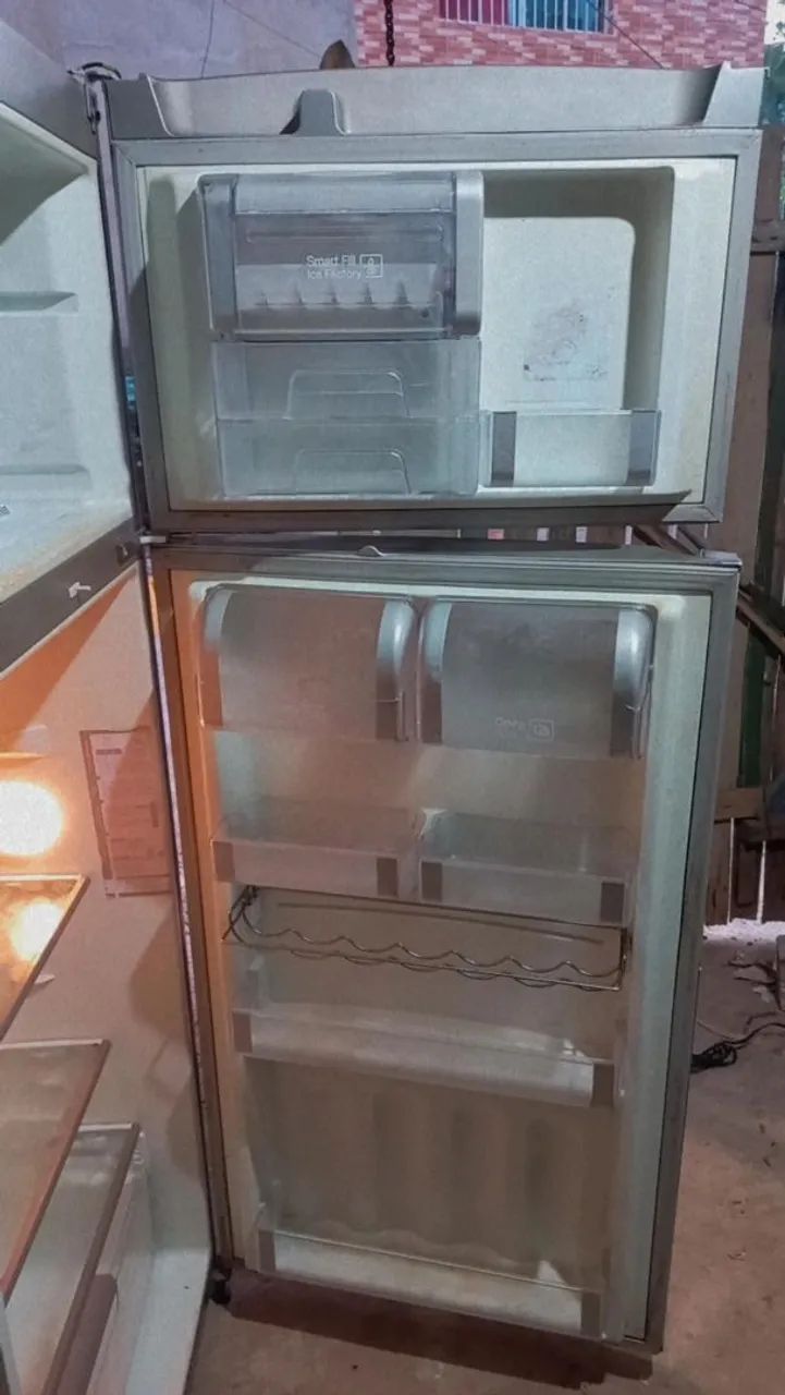 Geladeira Duplex GE inox  - Foto 5