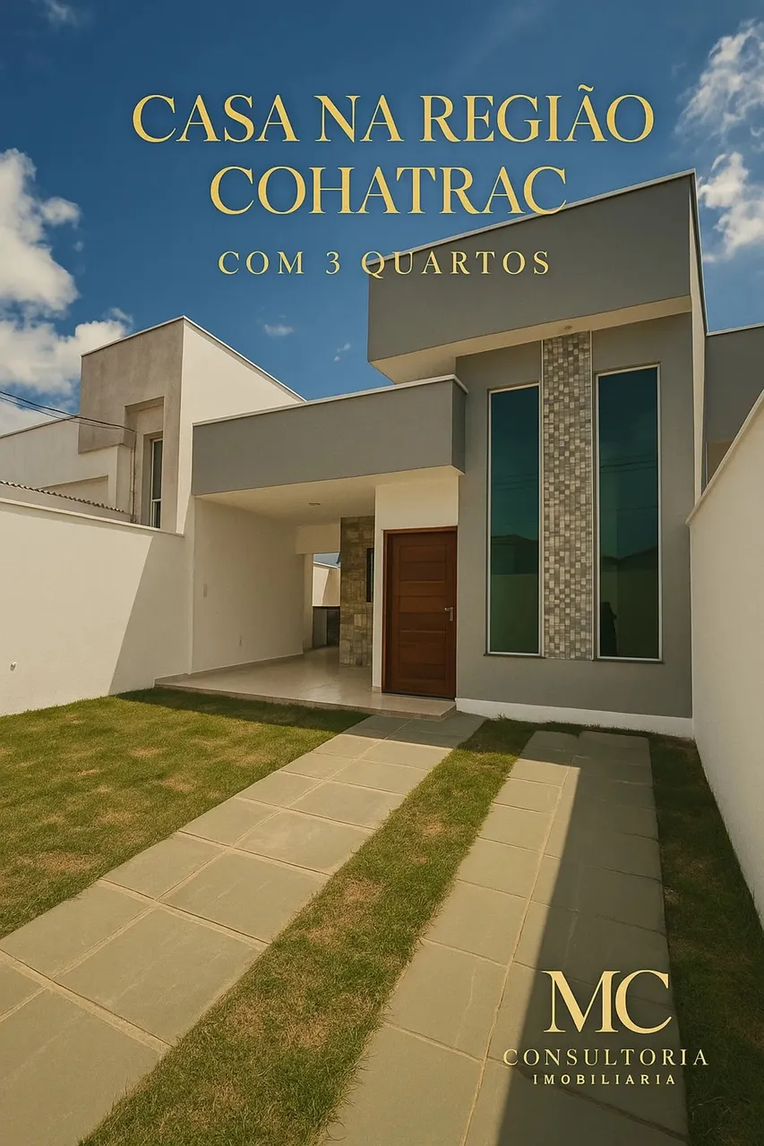 CASA À VENDA NO COHATRAC COM 3 QUARTOS /13