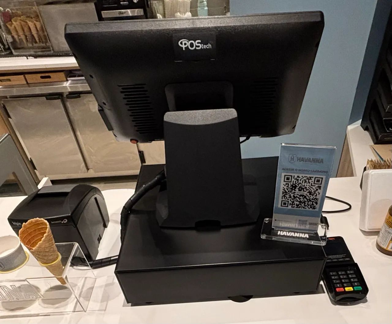 All In One Pdv Pos Tech + Kit Completo