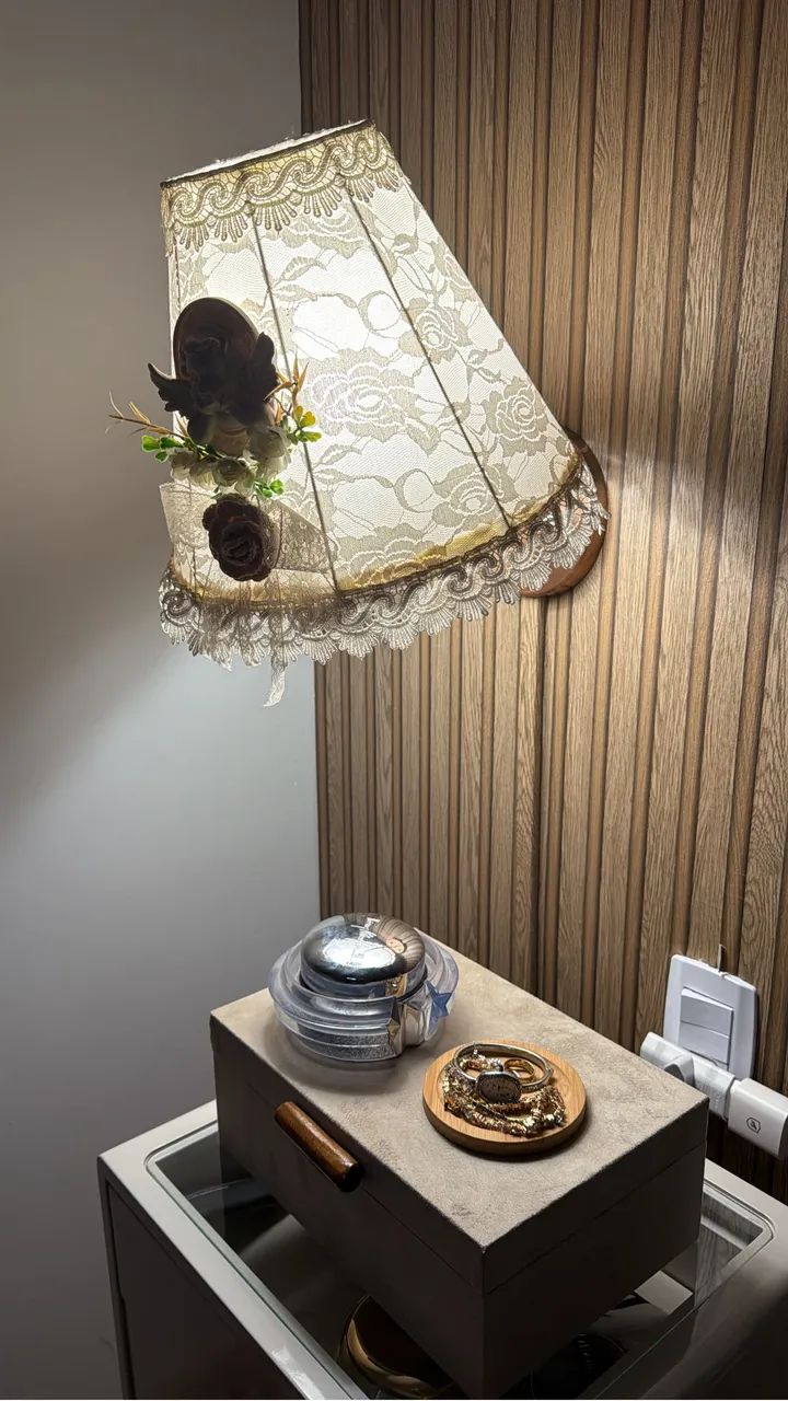 Luminária vintage (2 peças) - Foto 4