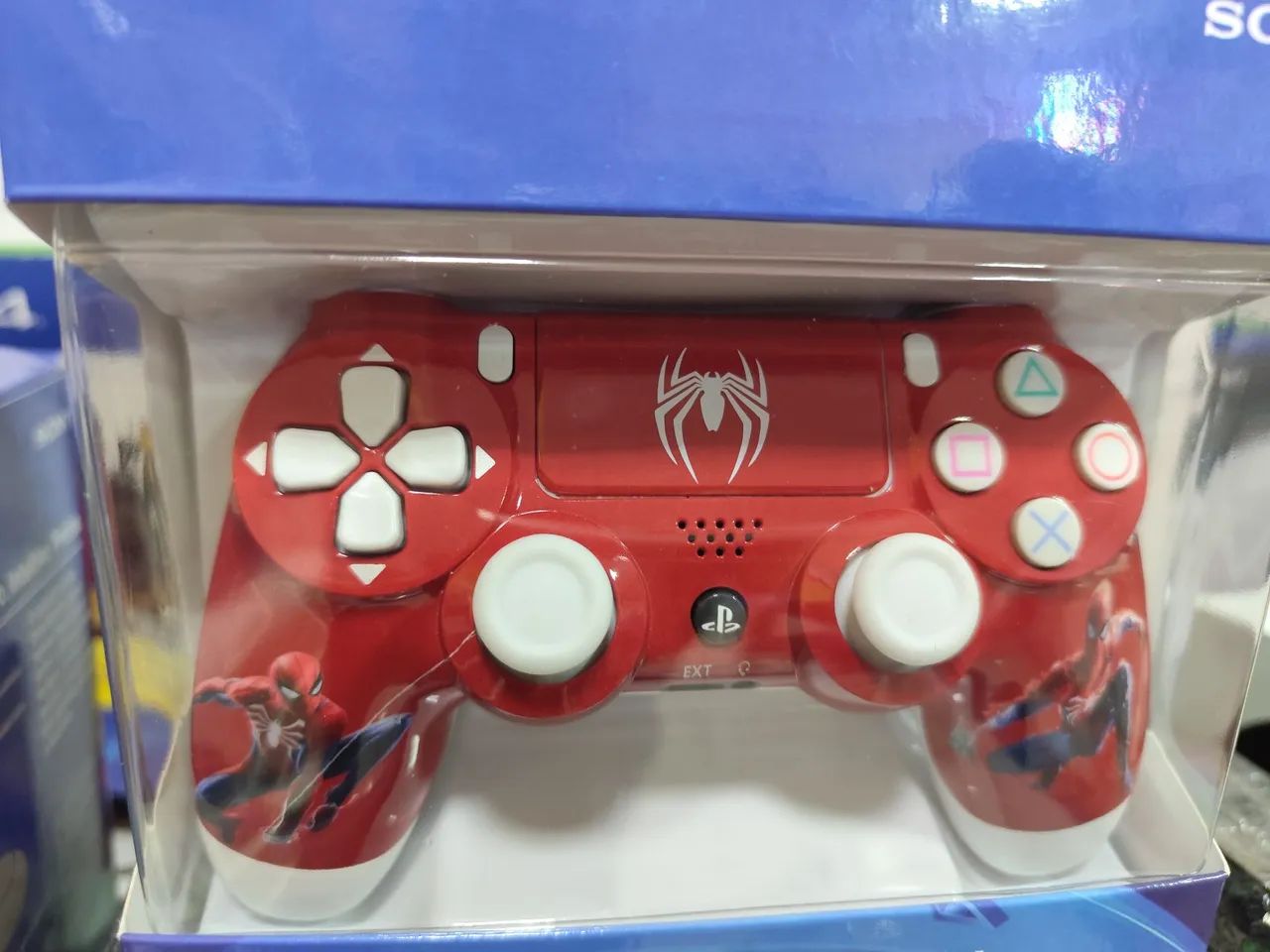 Controle PS4 Spider-Man Personalizado