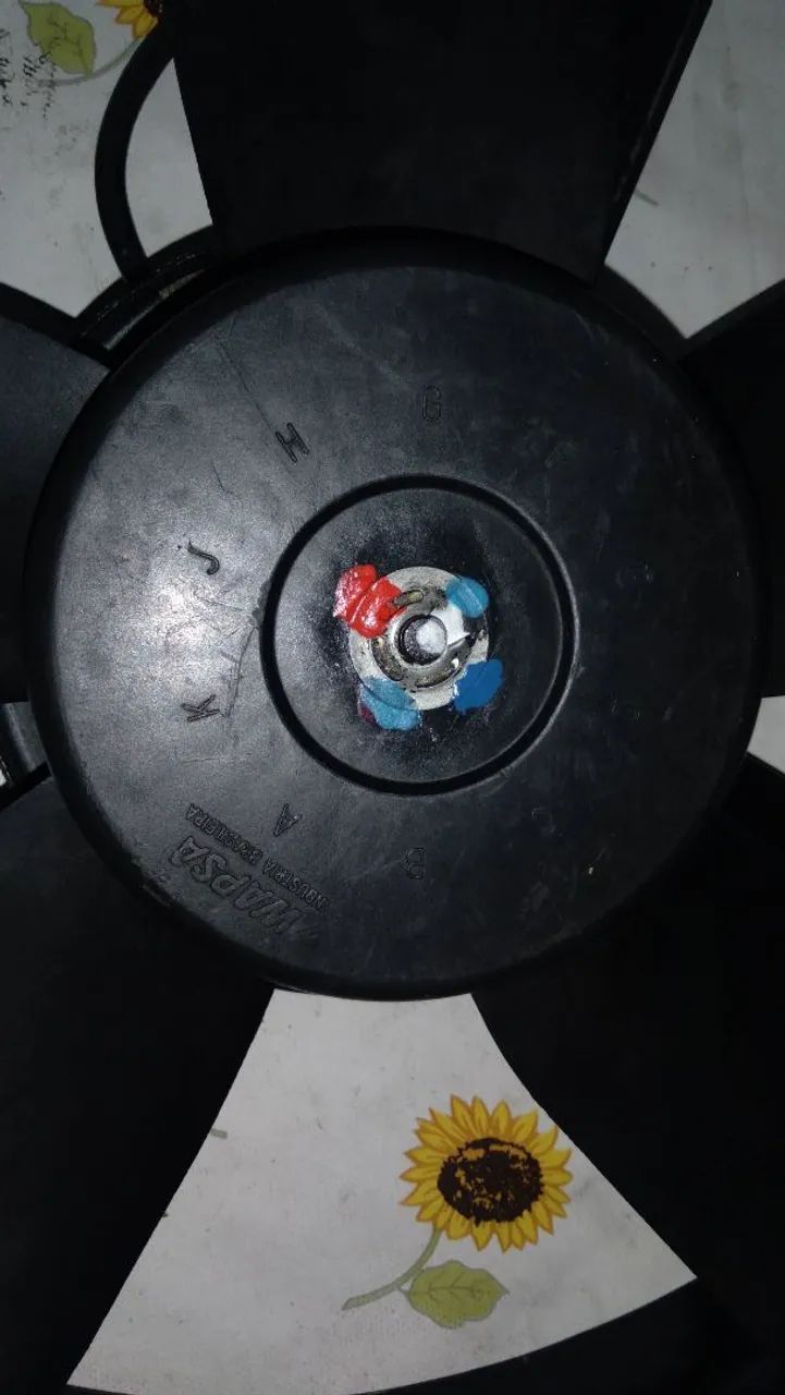 Ventoinha opala caravan ano 85 em dint original  - Foto 6