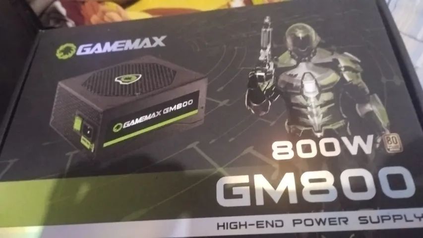 fonte gm800 gamemax 800w 