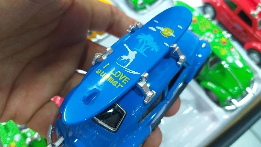 Fusca Surf Praia prancha no teto Novidade - Foto 2