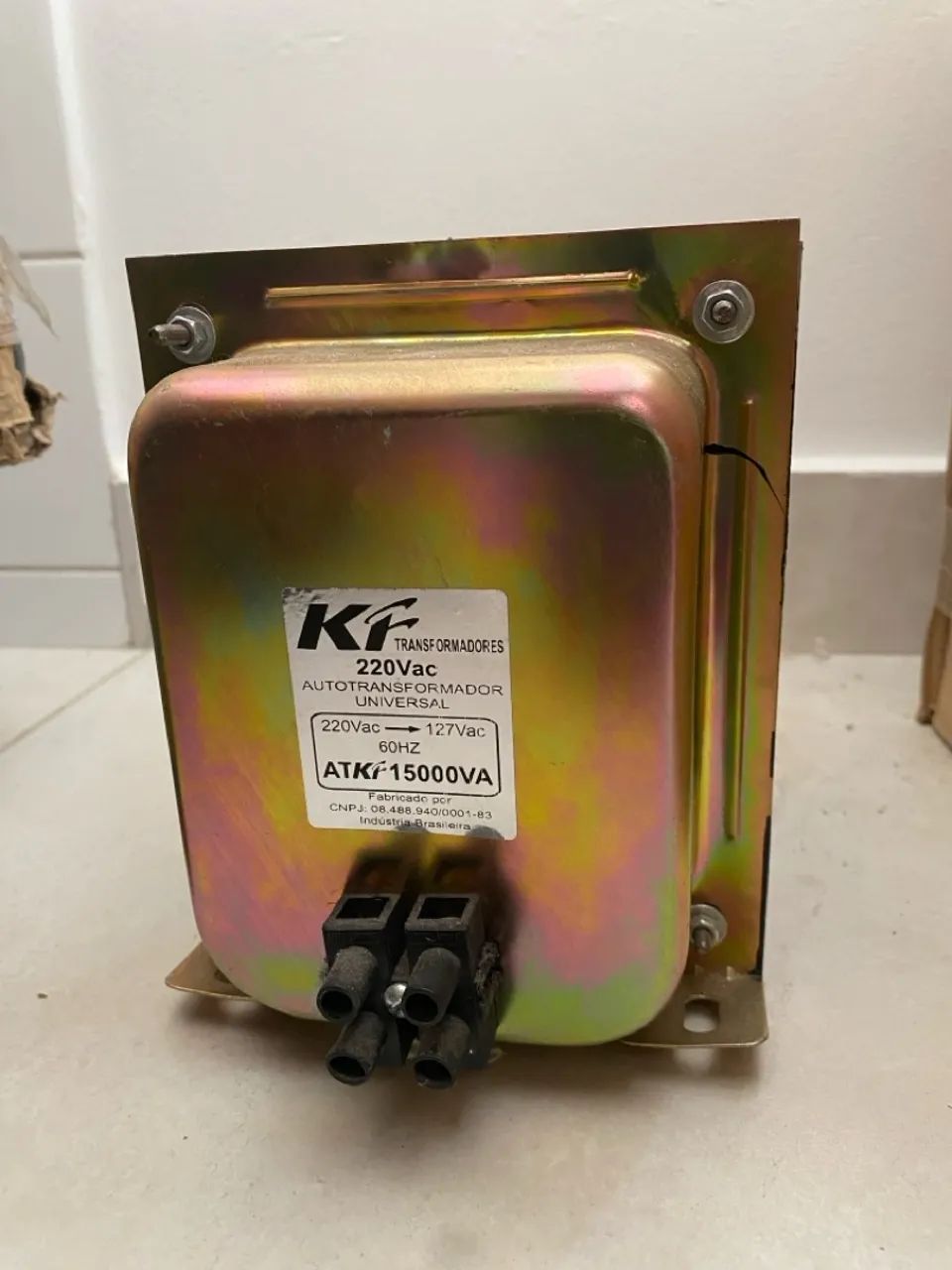 Autotransformador 220V/127V 15000VA