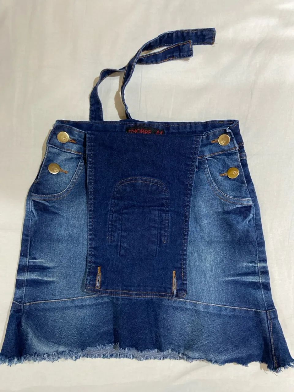 Jardineira jeans - Foto 4