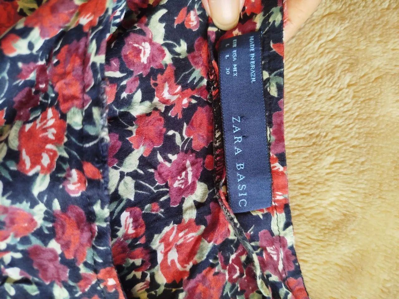 Vestido estampado Zara P - Foto 4