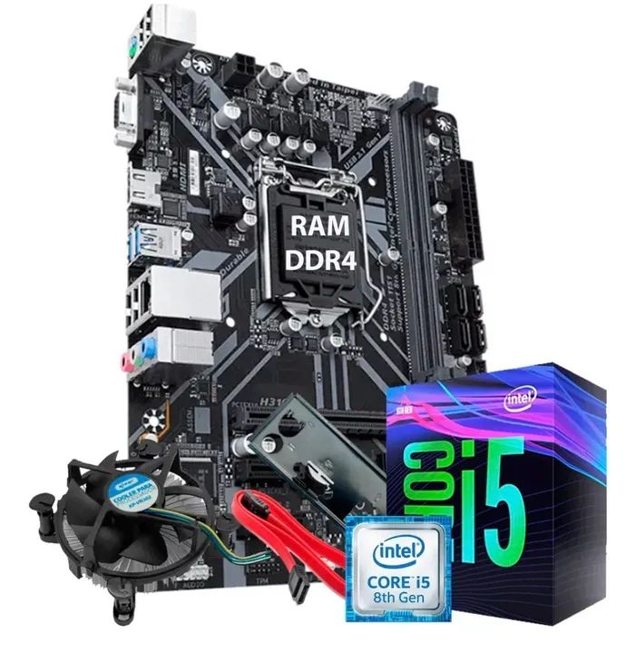 Kit Intel i5 8400T + H310
