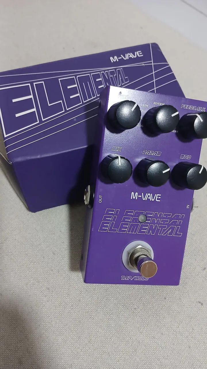 Pedal delay com taptempo - 10 tipos