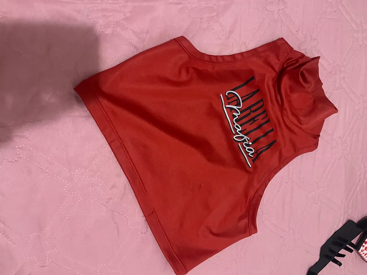 Top burn vermelho labellamafia - Foto 2