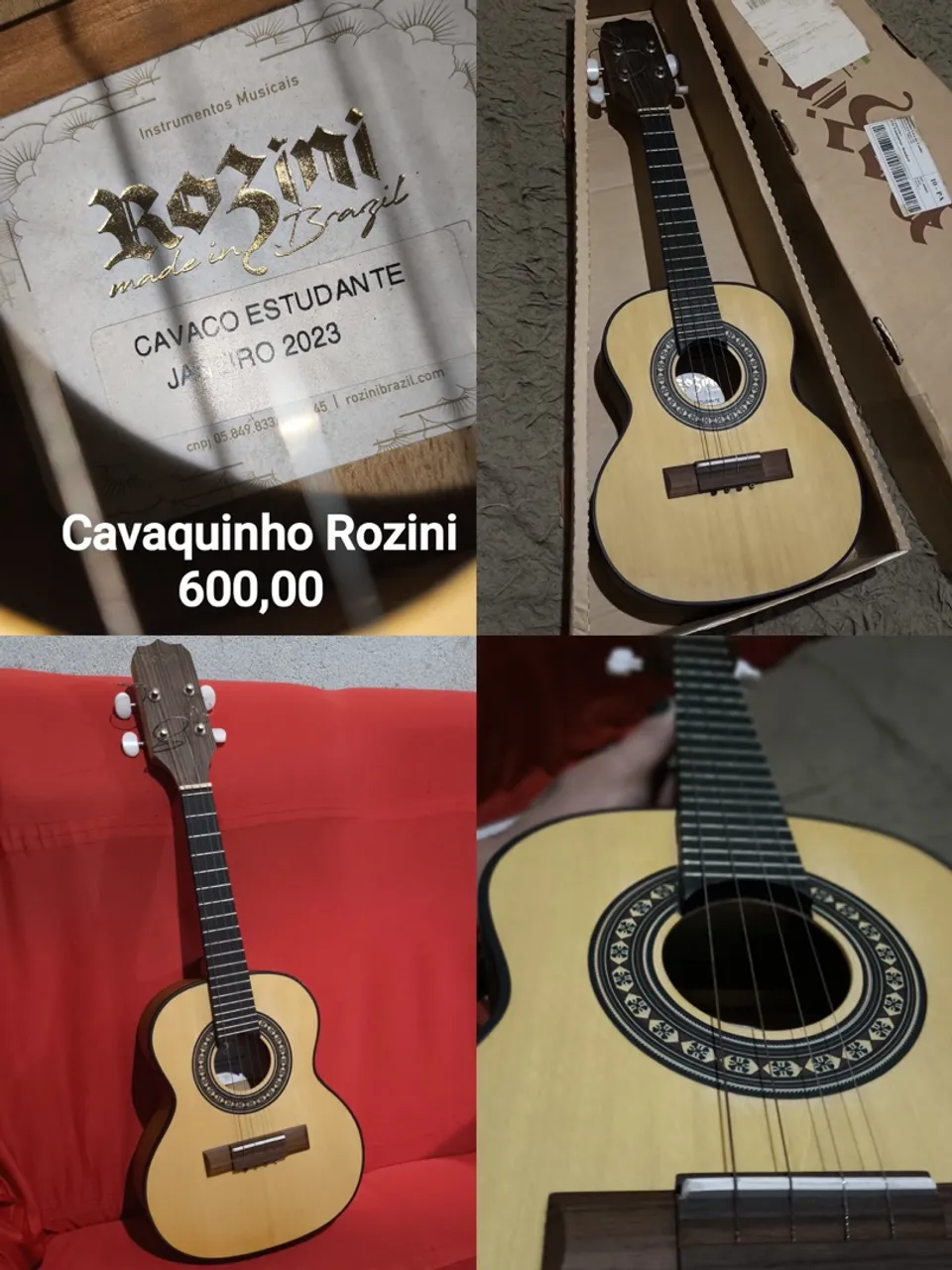 Cavaquinho Rozini Estudante Janeiro 2023