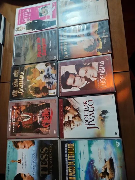 DVDs de filmes clássicos III - Coleção imperdível