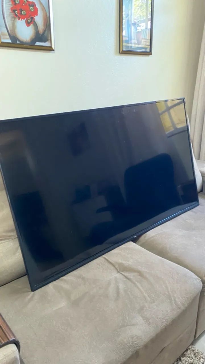 TV Tela 55 polegadas TCL - Só tem som, não tem imagem 