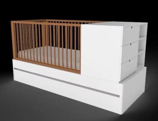 Berço Sleeper encanto 64842039942019123