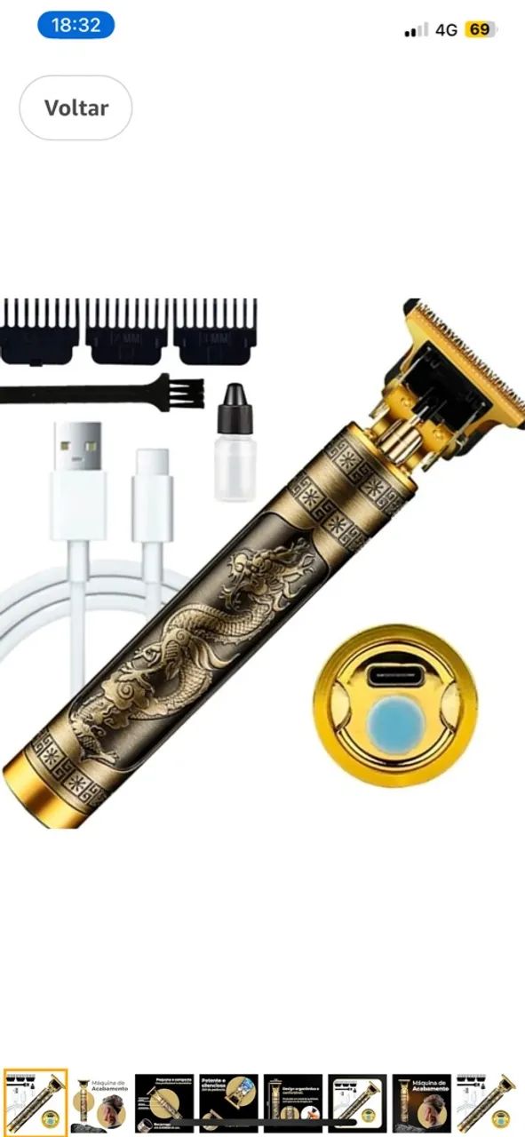 Máquina de Acabamento para Barba - Foto 3