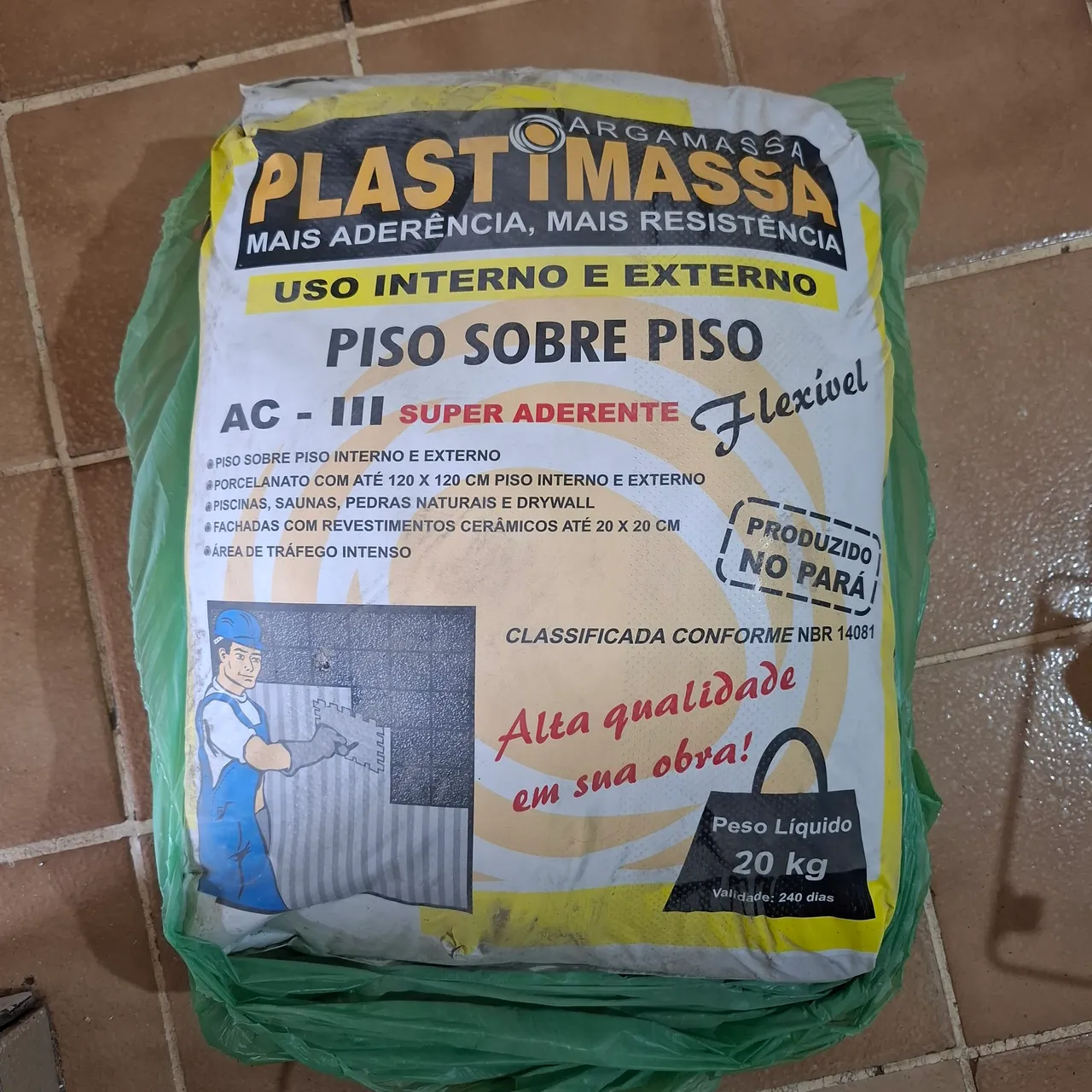 Argamassa Plastimassa 40kg