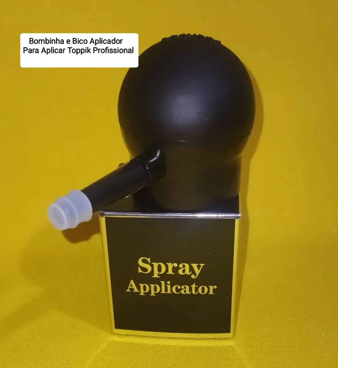 Bombinha e Bico Aplicador Toppik Profissional