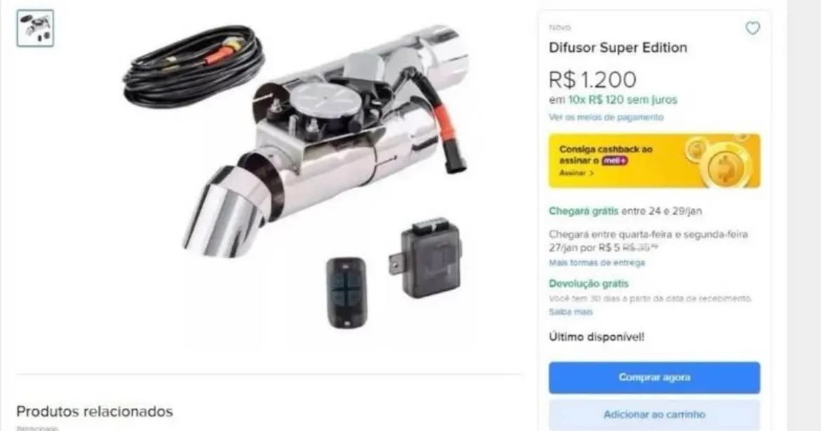 Difusor INOX SUPER EDITION64297491964417120