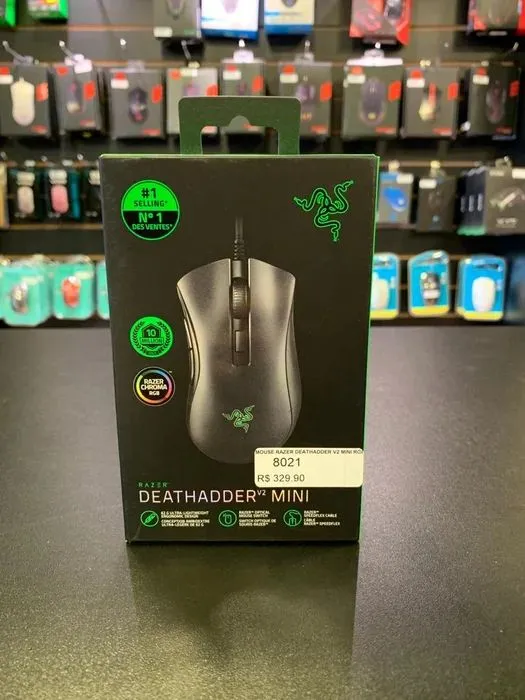 Mouse Razer DeathAdder V2 Mini - Novo