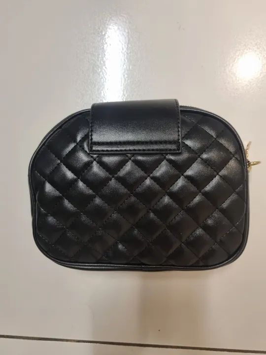 Bolsa Feminina ombro transversal couro alça  Festa  Moda v8830 - Foto 3