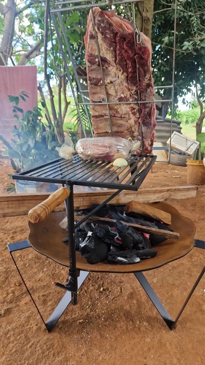 Churrasqueira, fogo de chão, lareira, costelão, costela - Foto 4