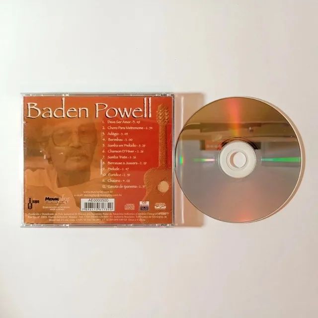 CD Baden Powell - Movieplay Music - Foto 2