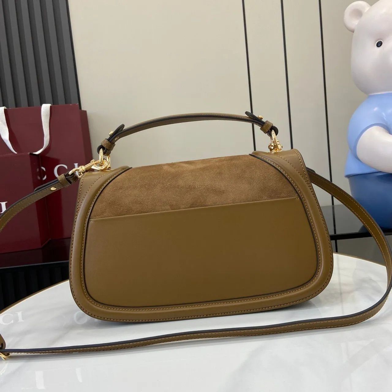 Bolsa Gucci transversal Blondie Interlocking Original  - Foto 2